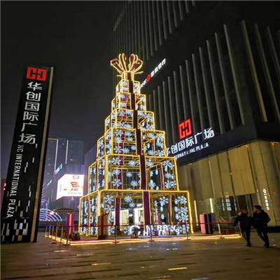 创亿达大型圣诞树厂家装饰3米6米8米10米酒店商场圣诞布置