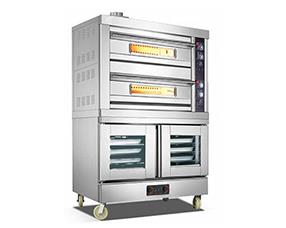陕西厨房设备豪华型燃气/电热烘炉带发酵箱