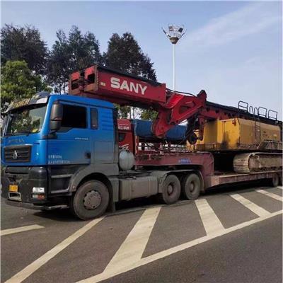 朝阳县拉货大货车_大型设备运输运输装载机挖机