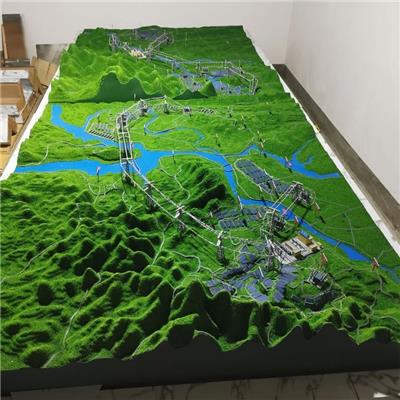 北京地形地貌沙盘_地形模型_地貌模型_山体模型