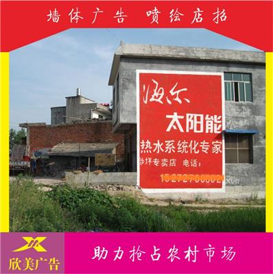 惠州惠城墙体广告实施惠城汝湖镇中财管道 墙体广告效果好到家