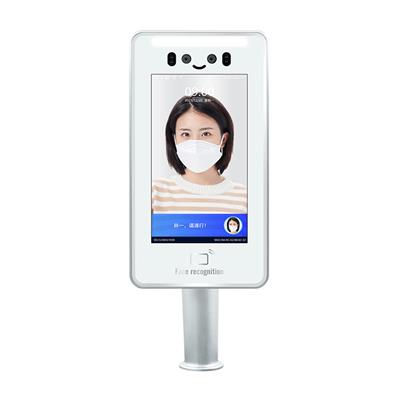 海日萨7寸人脸双目活体检测识别动态防水考勤门禁系统