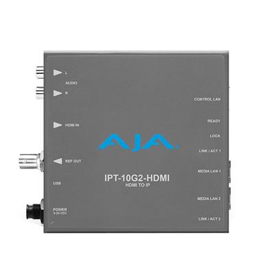 AJA IPR-10G2-HDMI 转换器将HDMI桥接到SMPTE ST 2110视频和音频 IP