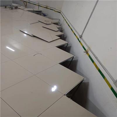 未来星高承重耐磨防腐蚀学校机房陶瓷防静电地板600*600规格
