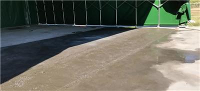 桂盛湖南衡阳大型球馆活动网球场电动伸缩雨棚篮球场遮阳棚悬空折叠户外推拉蓬