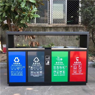 晋中户外环保垃圾桶四分类垃圾桶景区公园垃圾桶