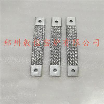 20*140铝编织带 20等直径硅碳棒夹具 铝连接带