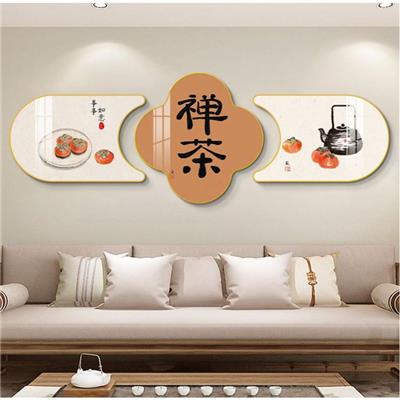 济南餐厅壁画厂家 中式创意壁画