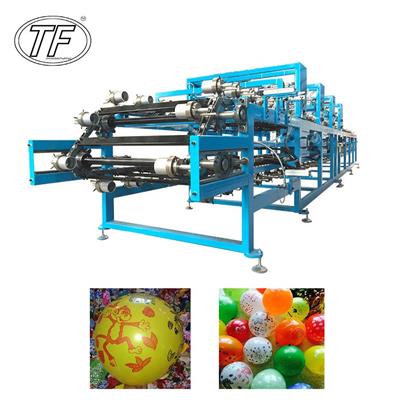 泉州泰峰制造 全自动广告气球印刷机 多种颜色印刷乳胶气球机设备