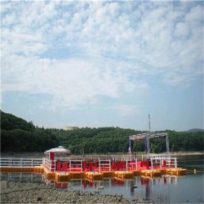 塑料浮块 水上走人浮桥 组合式码头 摩托艇泊位