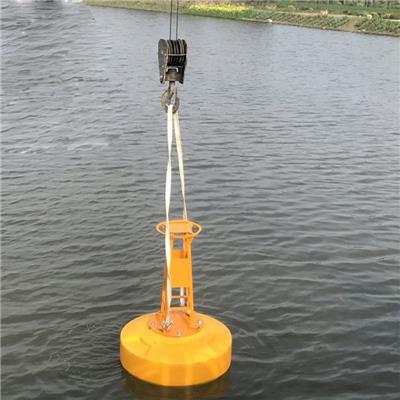 柏泰水上警示航道浮标 可喷绘反光标语规格可定制