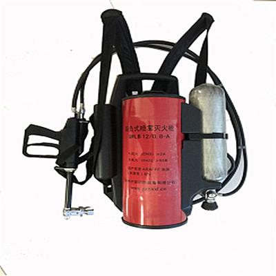 高压细水雾灭火器 脉冲移动高压水 移动式直流喷雾灭火装置