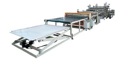 供应金纬机械ABS-HIPS冰箱板、洁具板生产线