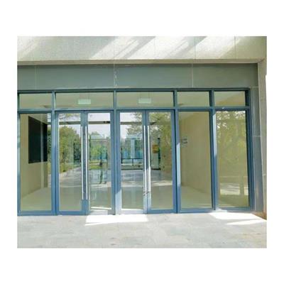 花桥经济开发区铝合金玻璃门 可加工定制 玻璃门尺寸
