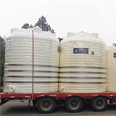 15吨大型塑料桶立式圆柱体 可焊接pe法兰 外加剂储罐化工储蓄