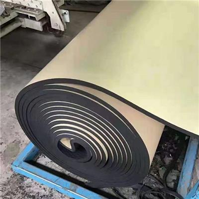 高密度柔性橡塑海绵保温板 B1级橡塑板 布林海绵板