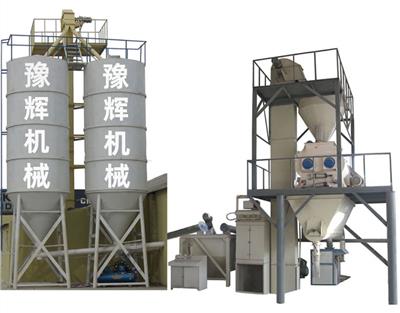 年产10万吨腻子粉生产线-干粉砂浆成套设备销货销售