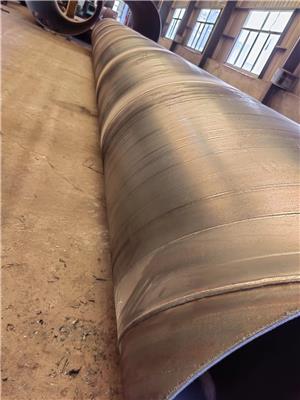 沧州螺旋钢管厂家采用带钢生产成型的大口径螺旋钢管