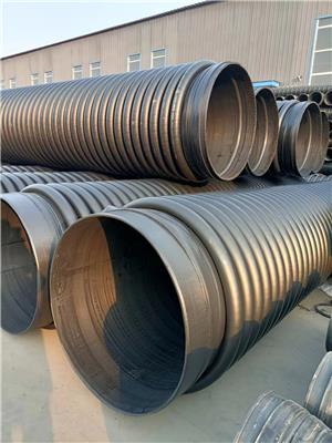 河北比丘管业厂家直销钢带增强螺旋波纹管，排污管道ø200-ø2000克拉管