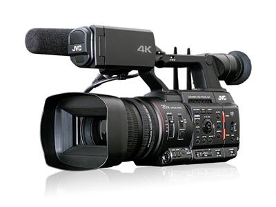 JVC杰伟士 4K内存卡摄影机 GY-HC550/500 1英寸CMOS传感器20倍变焦镜头摄像机