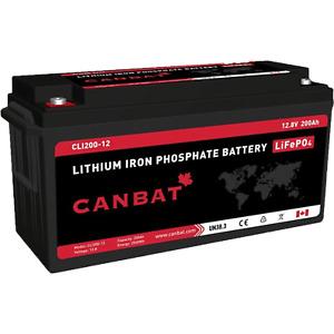 热销正品CANBAT磷酸铁锂CLI90-12电池12V-90AH