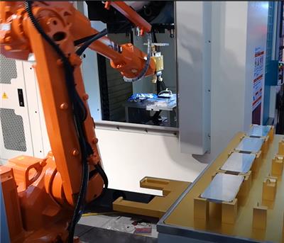 手机中框CNC加工上下料机器人-机床上下料机器人-机器人多少钱