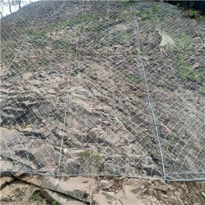 边坡山体防护网 安全系数高 可以加强岩石和斜坡表面的稳固性