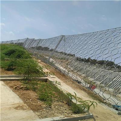 环形边坡防护网价格 施工简单方便 起到边坡保护的作用