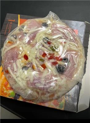 迈德龙比萨饼包装机披萨饼胚覆膜机