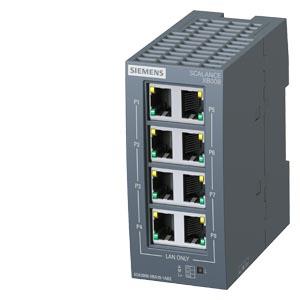 西门子SCALANCE XB008G非网管型 工业以太网交换机6GK5008-0GA10-1AB2