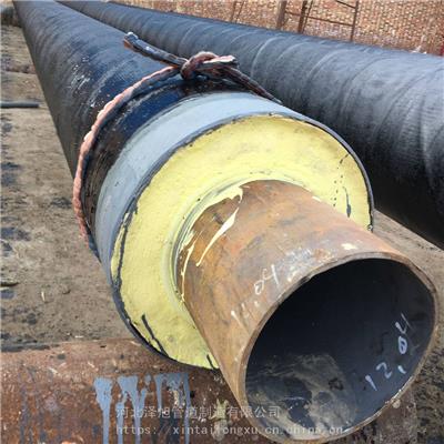 耐腐蚀PE管件 3PE防腐螺旋钢管 直埋高温蒸汽保温钢管