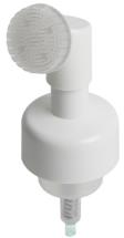 43牙硅胶毛刷头洁面慕斯泡沫泵头泡沫泵日化用品圆型泡沫泵