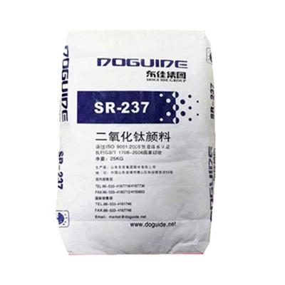 山东东佳SR-237钛白粉 高白度高耐候 纳米级二氧化钛涂料油墨塑料