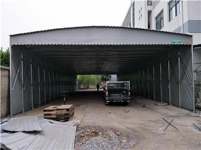 湖北武汉过道电动雨棚 大型仓库卸货棚免费测量