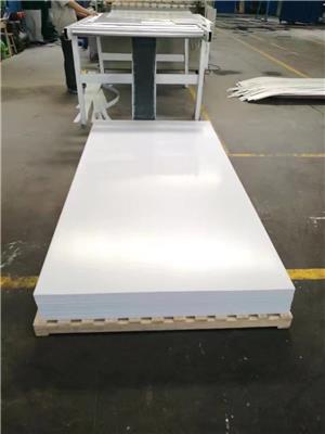 pvc白色硬板 设备外壳用PVC白板3-12mm