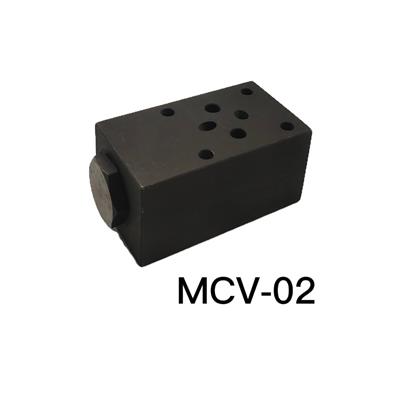 叠加式单向阀MCV--02/03/04--A/B/P/T口