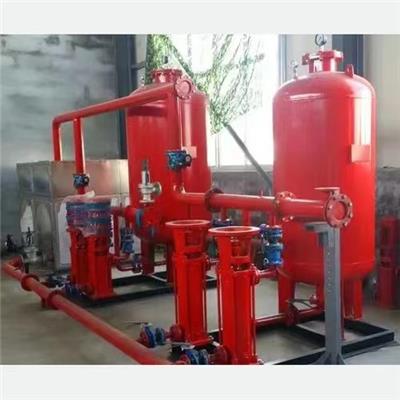 增压稳压箱泵一体化供水装置现场安装调试