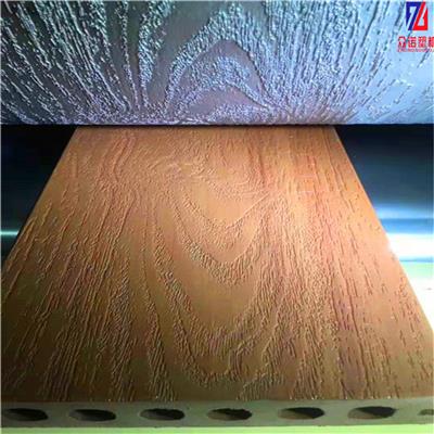 竹木纤维集成墙板设备 木塑墙板生产线 众诺规格多样