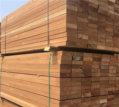南美菠萝格防腐木户外园林古建木材50*100mm菠萝格地板规格