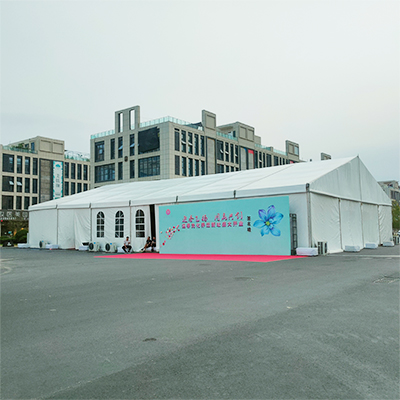 天津展览铝合金篷房搭建 大型商业展会篷房租赁 户外篷房搭建公司