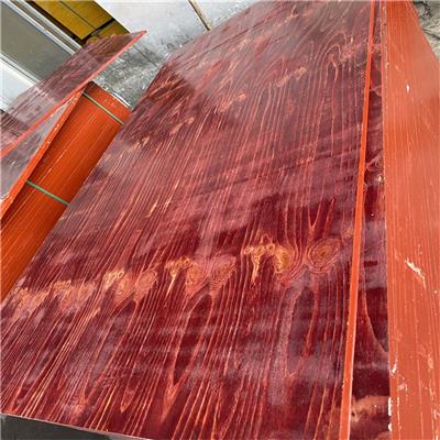 工地建筑模板生产 红板尺寸规格齐全 可定制 蓝晟木业