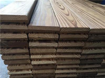 深度碳化木材实木板材工艺/价格 户外园林景观深度碳化木防腐木