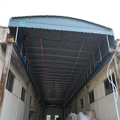 雨棚定制 大型雨棚遮阳棚折叠伸缩 本地制作