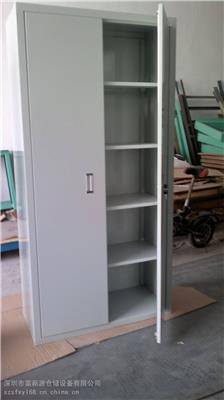 车间储物柜定做 仓库铁皮柜生产商 四门钢板柜尺寸