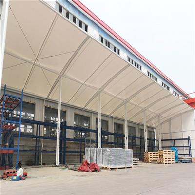 广州屋顶固定雨棚厂家 固定雨棚生产厂家 抗风压性好
