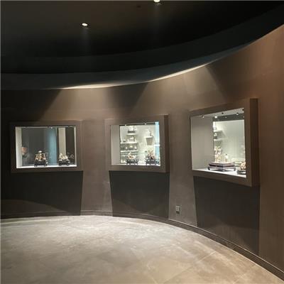 博物馆展柜玻璃展柜陈列柜陶瓷玻璃展示柜烤漆立柜定制