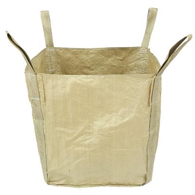 枣庄全新黄色再生料吨袋太空袋集装包污泥预压袋