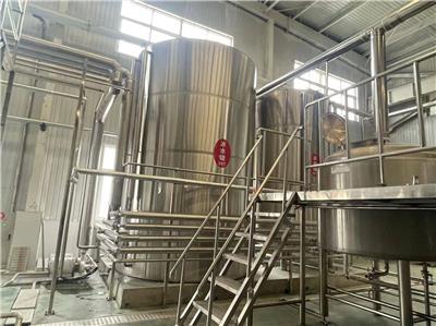 长春啤酒厂自动化酿酒设备大型酒厂2000吨啤酒设备