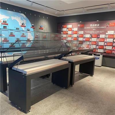 惠州博物馆玻璃展示柜历史记念展陈馆电动升降展柜古董展览柜