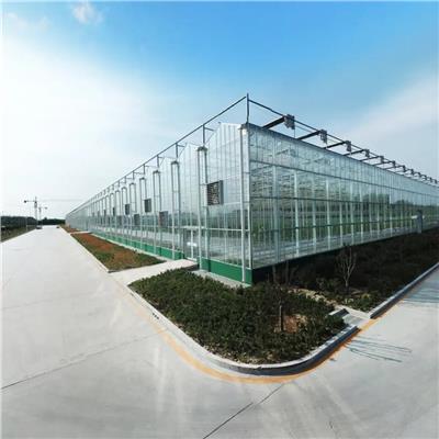 乌鲁木齐玻璃温室骨架厂家 智能玻璃温室